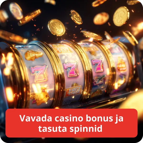 Vavada casino bonus ja tasuta spinnid